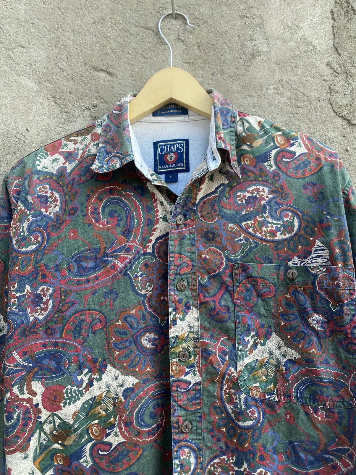 Chaps Ralph Lauren × Polo Ralph Lauren × Vintage Vintage 90s Chaps Ralph Lauren shirt Size US S / EU 44-46 / 1 - 4 Thumbnail