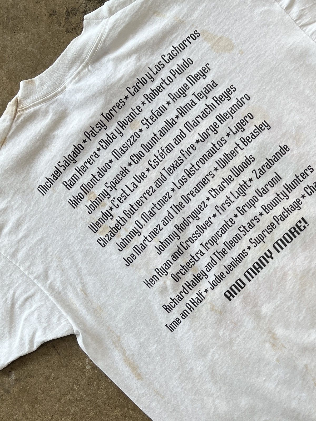 Vintage Vintage 1997 Houston Street Party Guitar Tee Large Size US L / EU 52-54 / 3 - 4 Thumbnail
