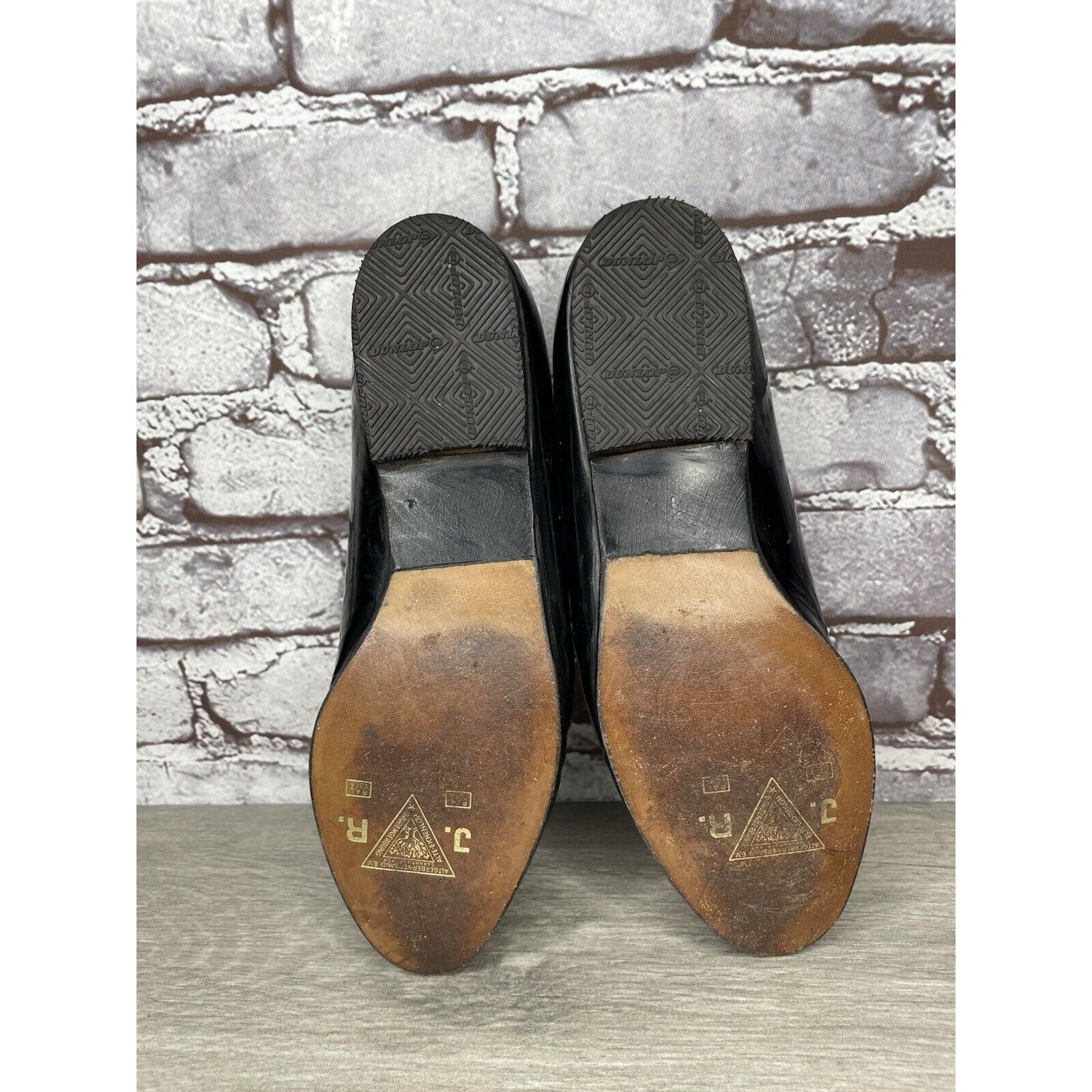 Other Maraolo Black Patent Leather Slip On Loafers Shoes Women Sz Size US 8 / IT 38 - 9 Thumbnail