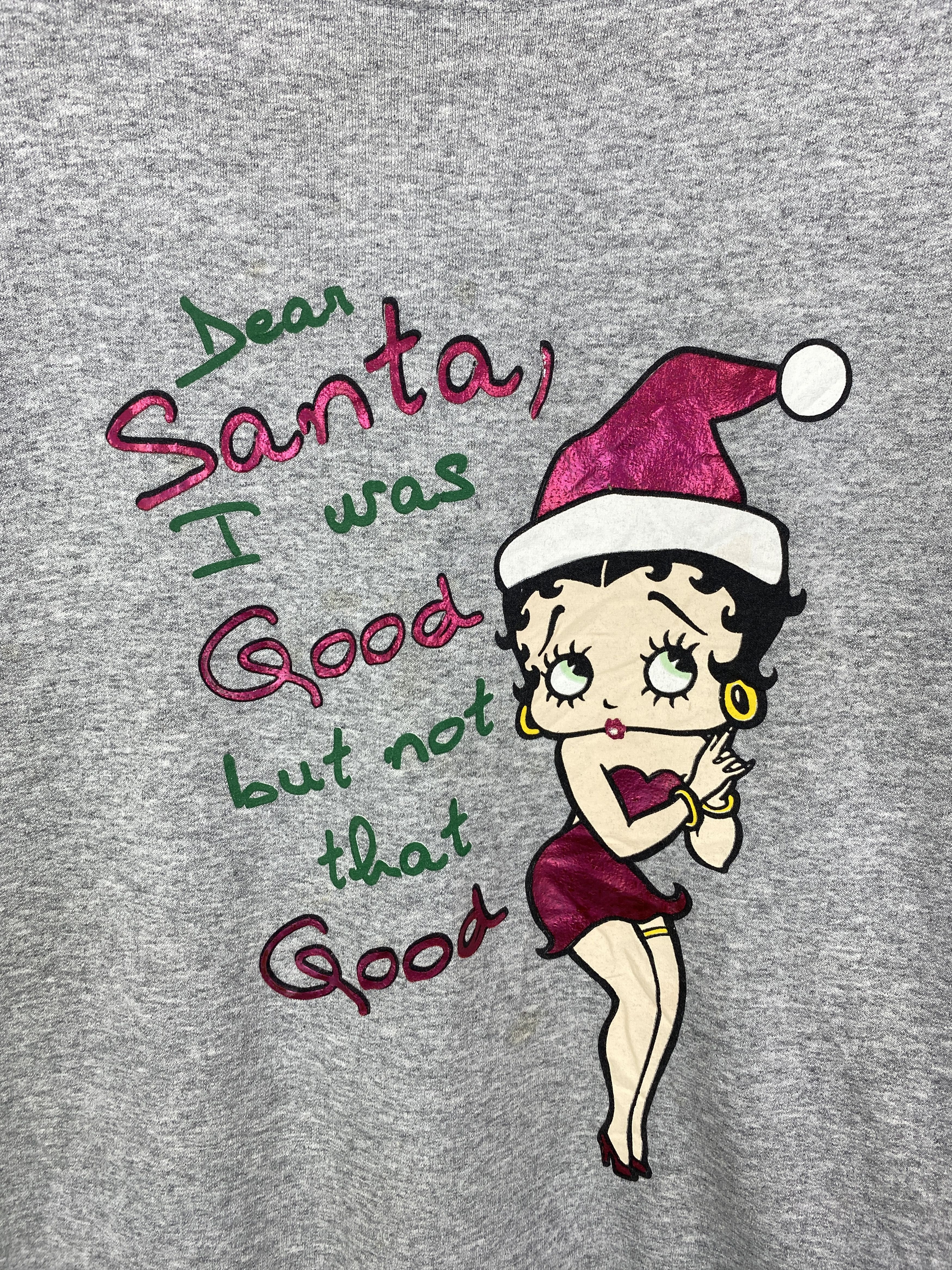 Japanese Brand Vintage Betty Boop Christmas Pullover Sweatshirt SH0229 Size US L / EU 52-54 / 3 - 6 Thumbnail