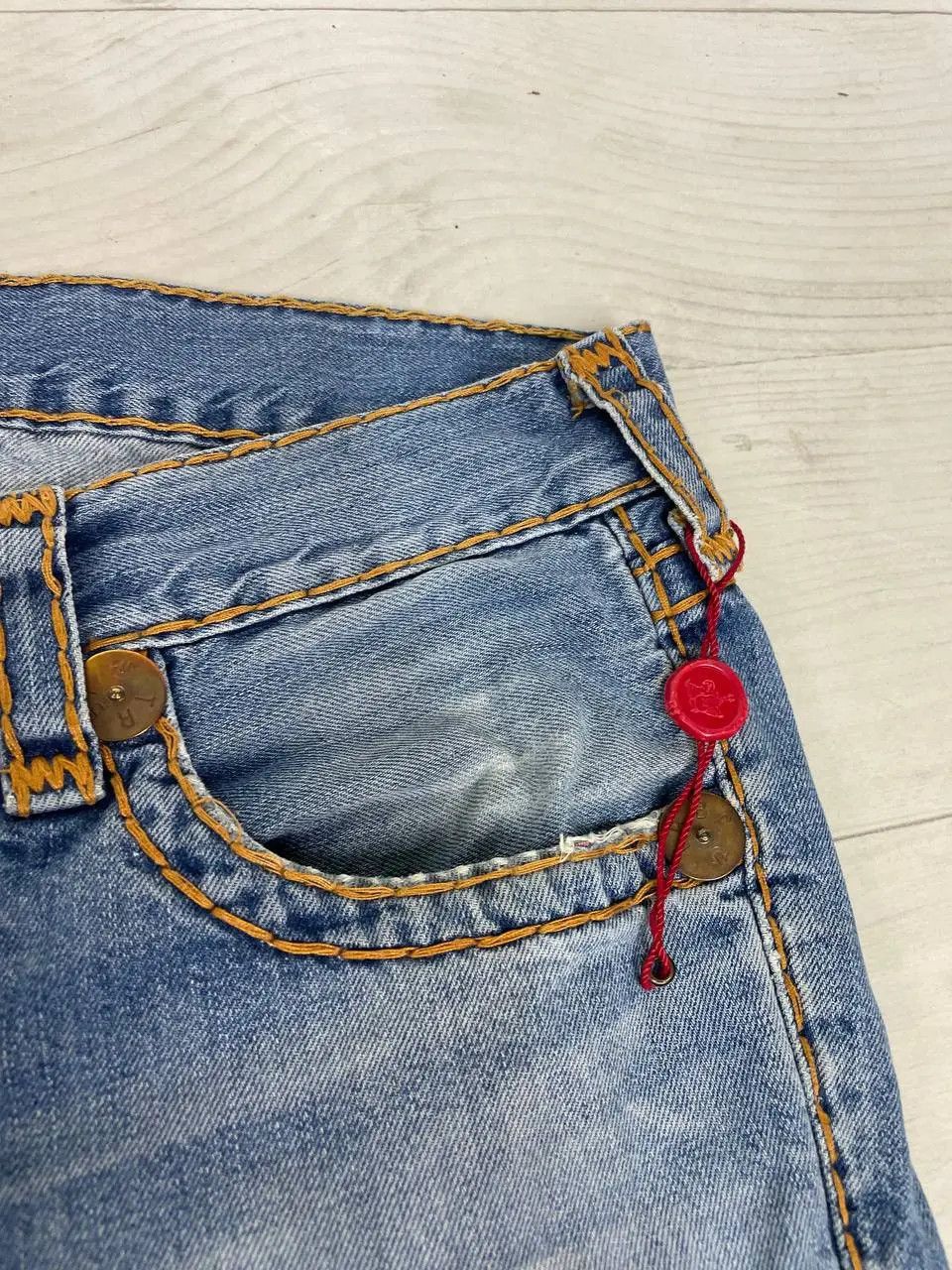 True Religion Vintage True Religion Denim Jeans Y2K Japan Size US 30 / EU 46 - 10 Thumbnail