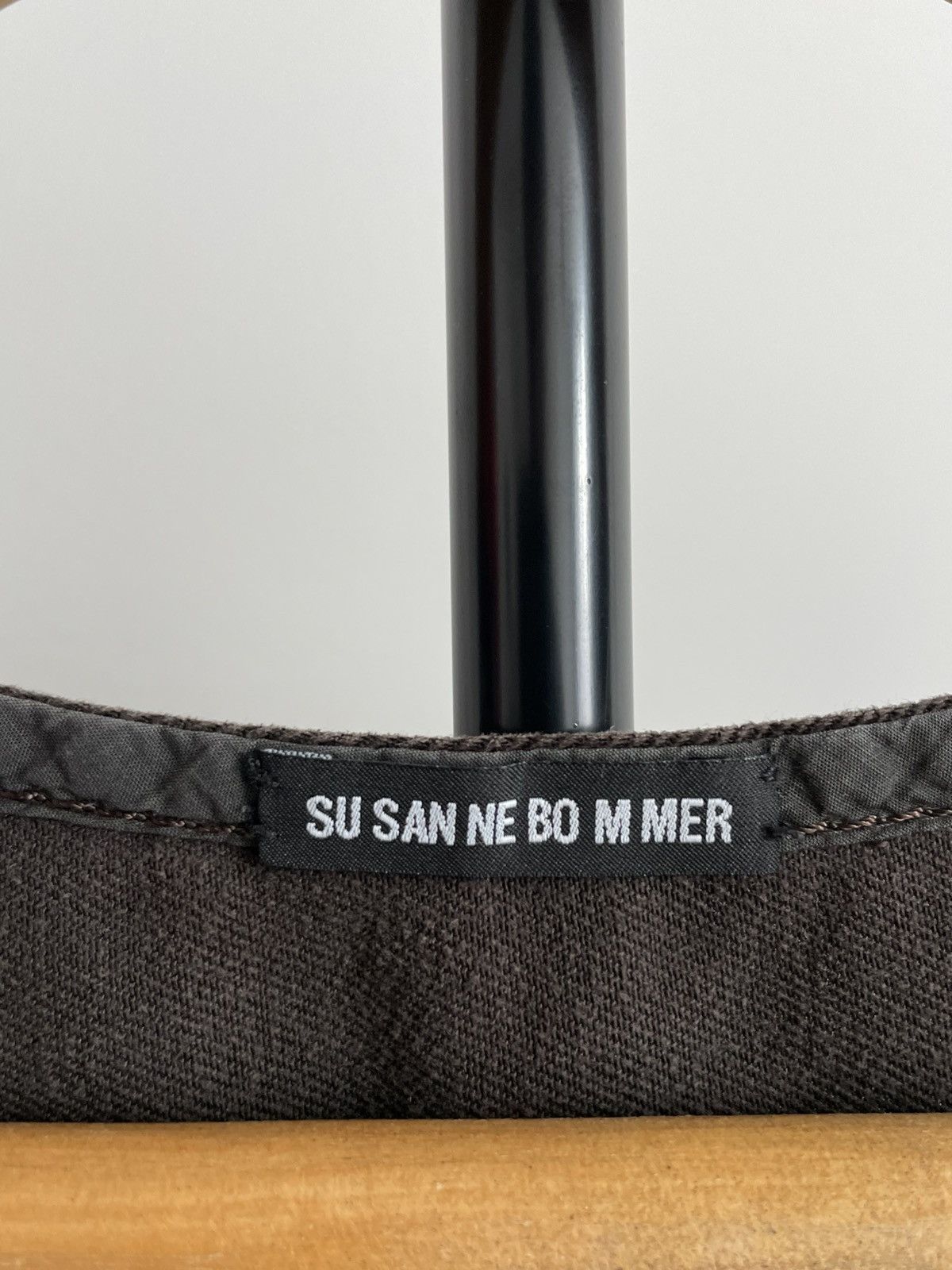 Japanese Brand SU SAN NE BO M MER Archive Shirt Asymmetric 100% Tencel RARE Size M / US 6-8 / IT 42-44 - 6 Thumbnail
