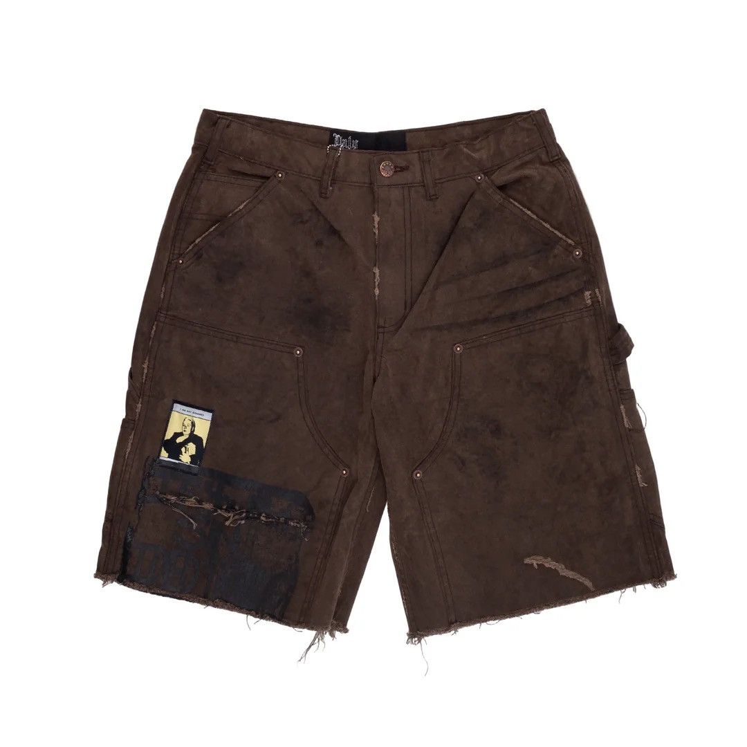 Paly Hollywood Sinned 4 nothing waxed canvas shorts Size US 34 / EU 50 - 1 Thumbnail