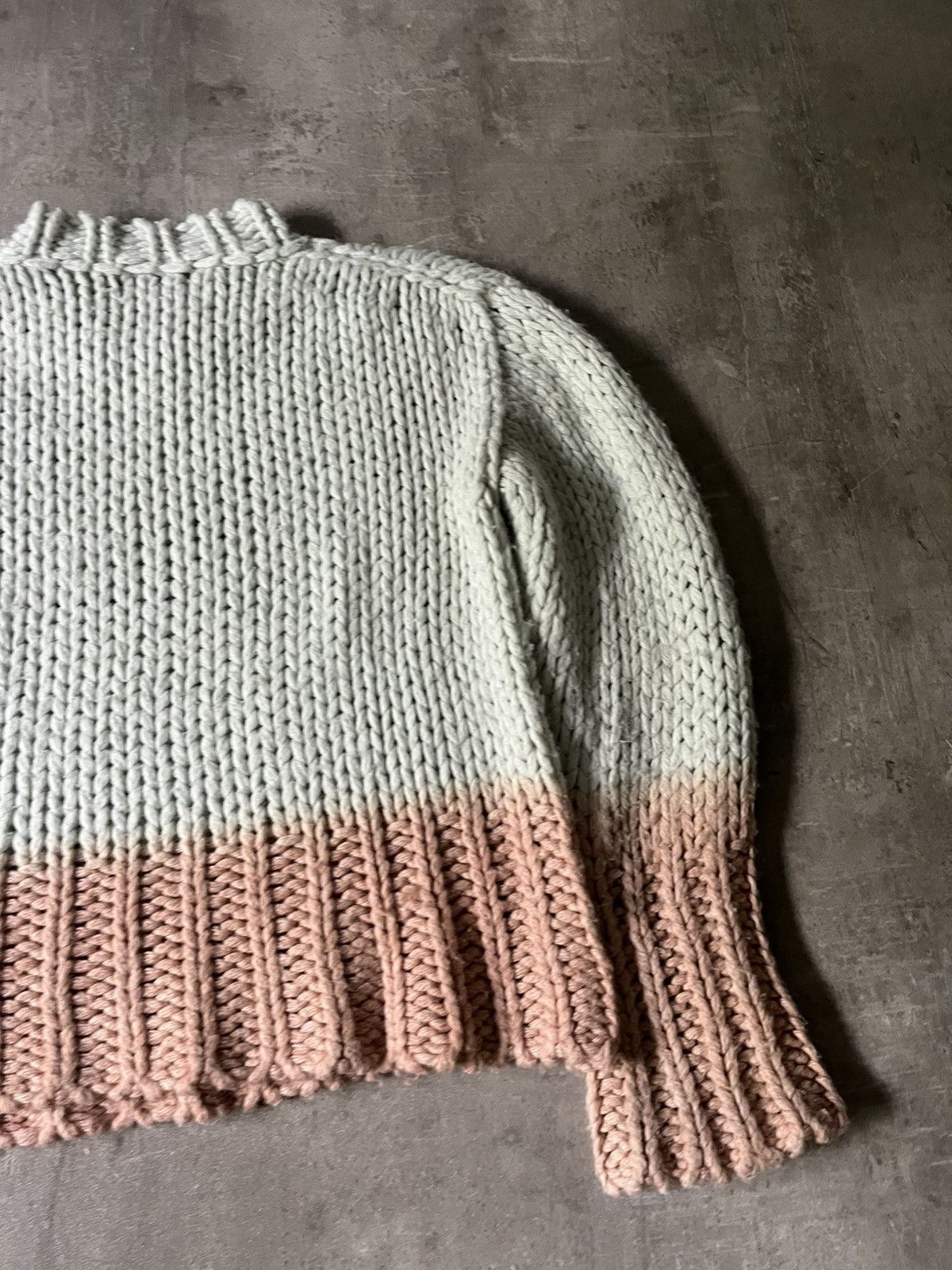 Acne Studios Acne Studios chunky degrade gradient sweater Size US M / EU 48-50 / 2 - 9 Thumbnail