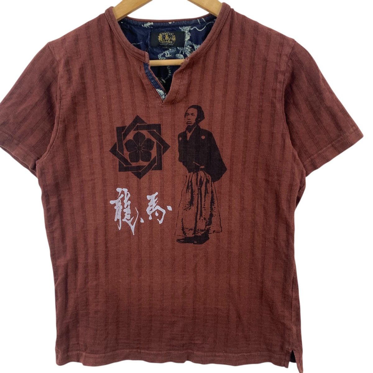 Vintage Vintage SAKAMOTO RYOMA SAMURAI Japan Traditional Tee Shirt Size M / US 6-8 / IT 42-44 - 4 Thumbnail