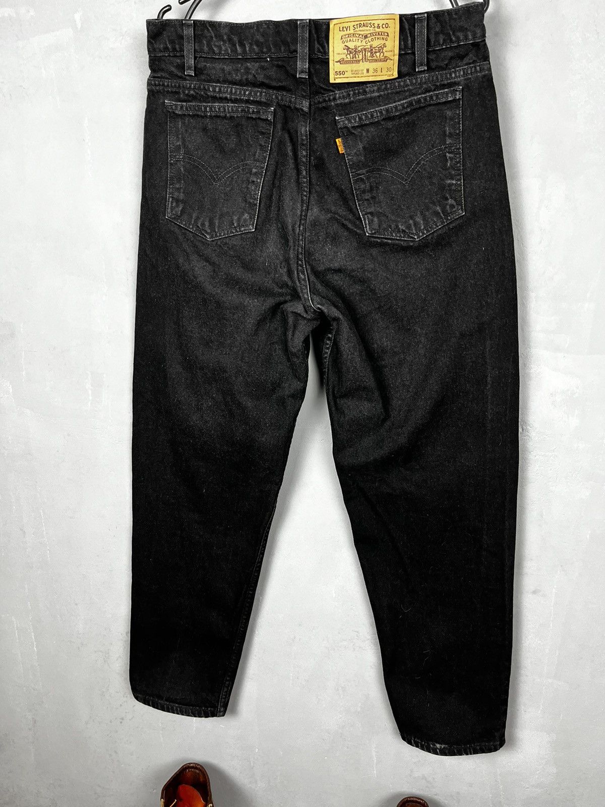 Levi's 550 Levi’s denim vintage 90s USA style size W36 L30 Size US 36 / EU 52 - 2 Thumbnail