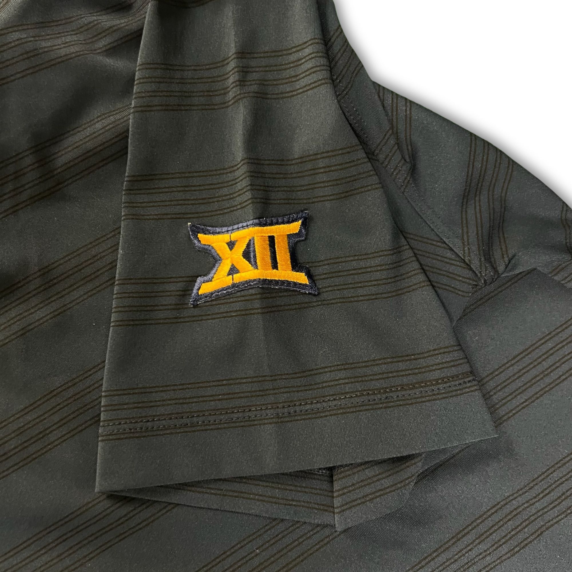 Nike NIKE Mens West Virginia Mountaineers Striped Dri-Fit Polo Sh Size US L / EU 52-54 / 3 - 6 Thumbnail