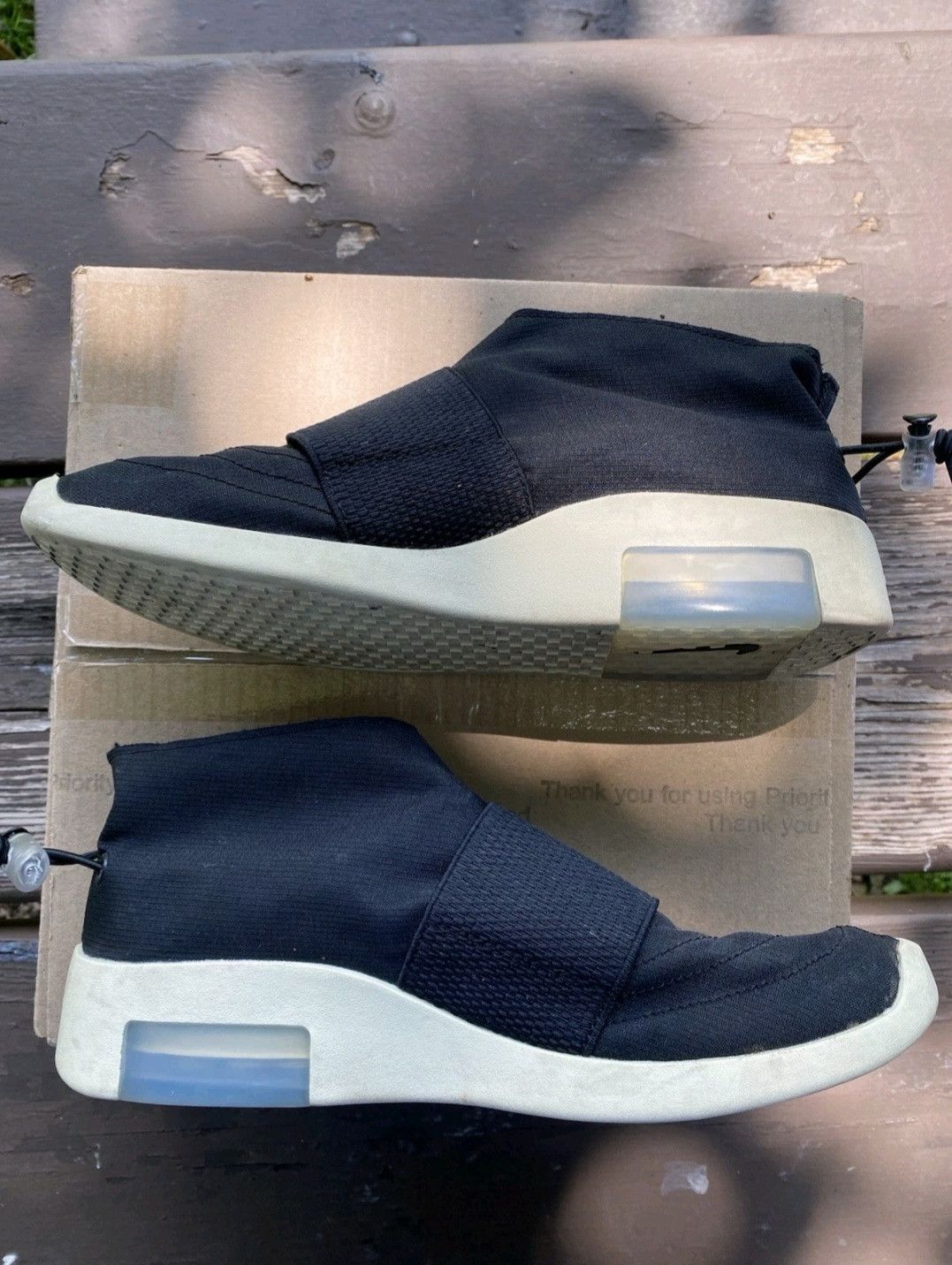 Fear of God Air Fear Of God Moc Black AT8086002 Size 8.5 Men Size US 8.5 / EU 41-42 - 4 Thumbnail