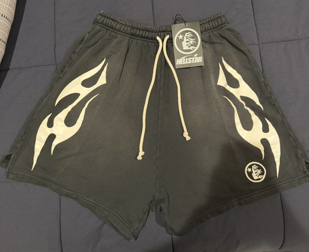 HELLSTAR BRAND NEW SIZE LARGE Hellstar Sweat shorts Size US 30 / EU 46 - 1 Thumbnail