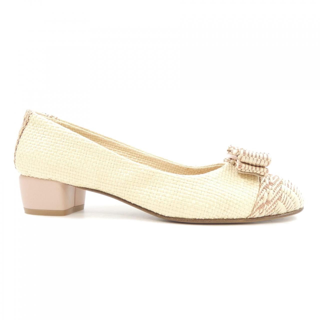 Salvatore Ferragamo Salvatore Ferragamo Pumps Leather Shoes 077436 DUTY FREE for USA