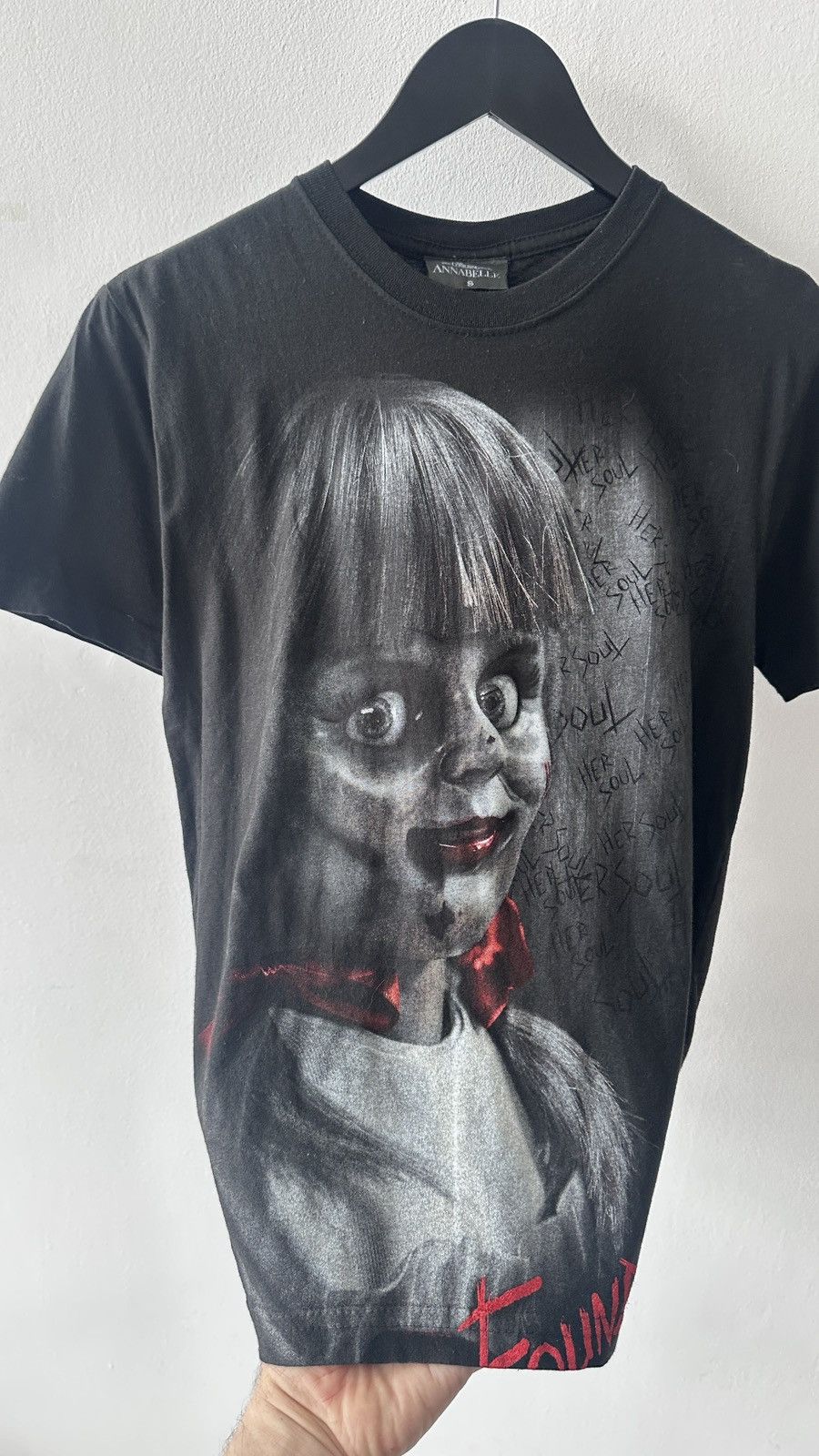 Other Annabelle The Conjuring Universe T-Shirt Spiral Horror Goth Size US S / EU 44-46 / 1 - 5 Thumbnail