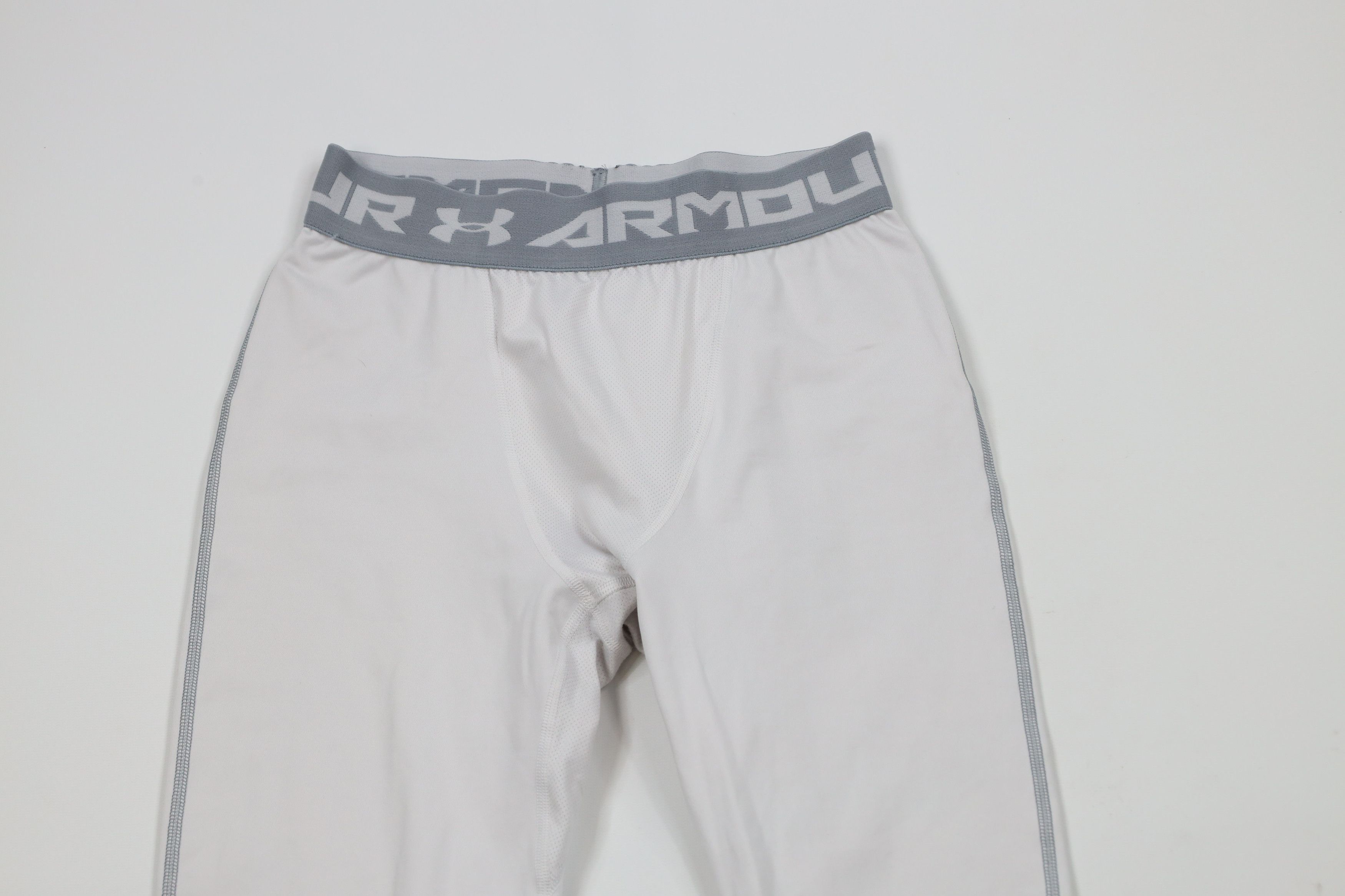 Under Armour × Vintage Under Armour ColdGear Compression Training Tights White Size US 34 / EU 50 - 2 Thumbnail