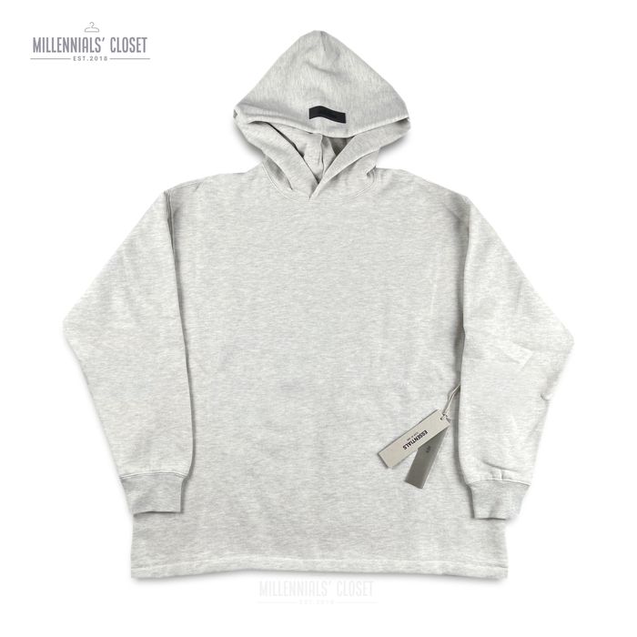 Fear of God Fear of God Essentials Relaxed Hoodie Light Oatmeal SS22 XS ...