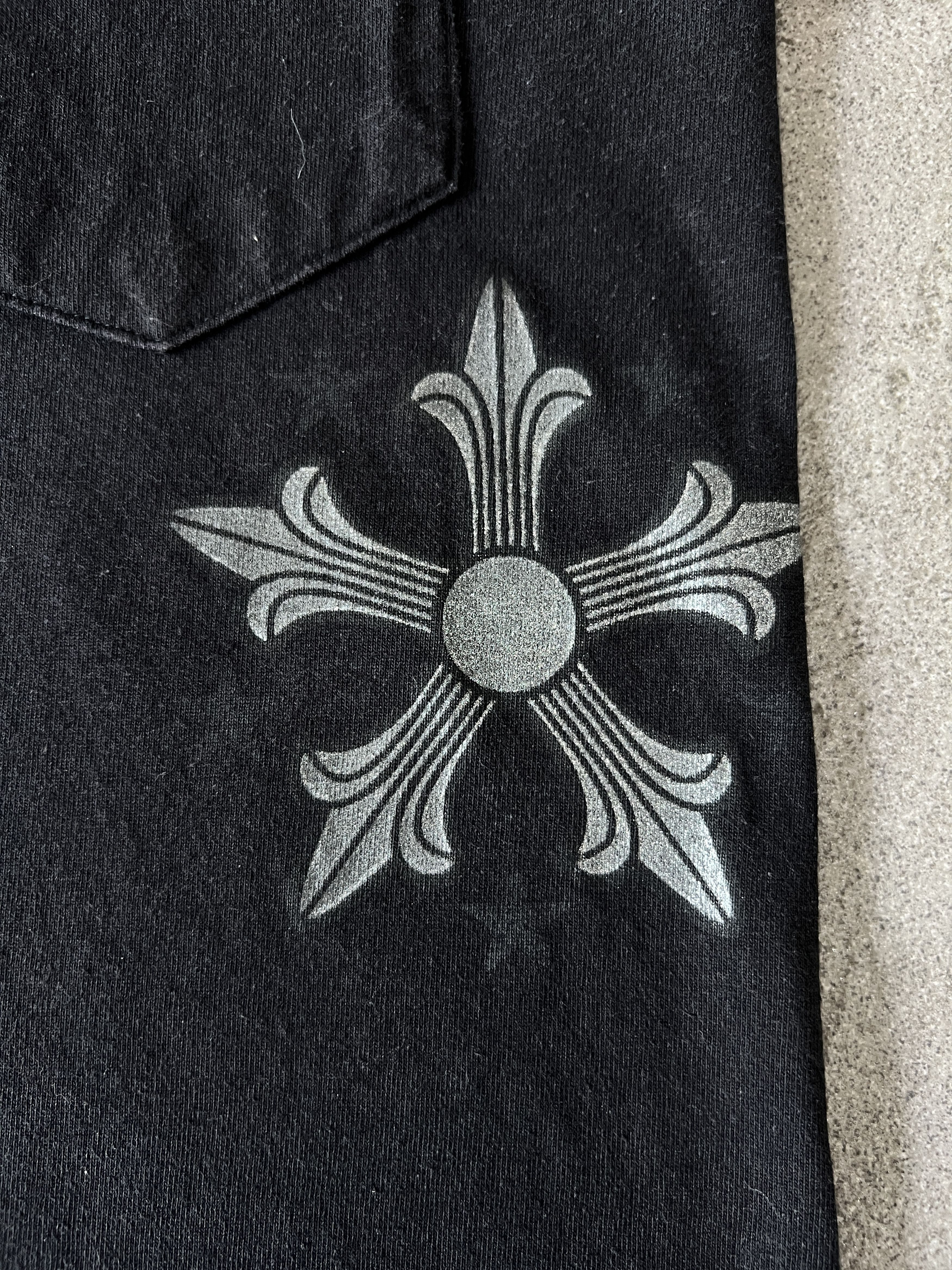 Chrome Hearts Chrome Hearts Cross Star Tee Black Small Size US S / EU 44-46 / 1 - 4 Thumbnail