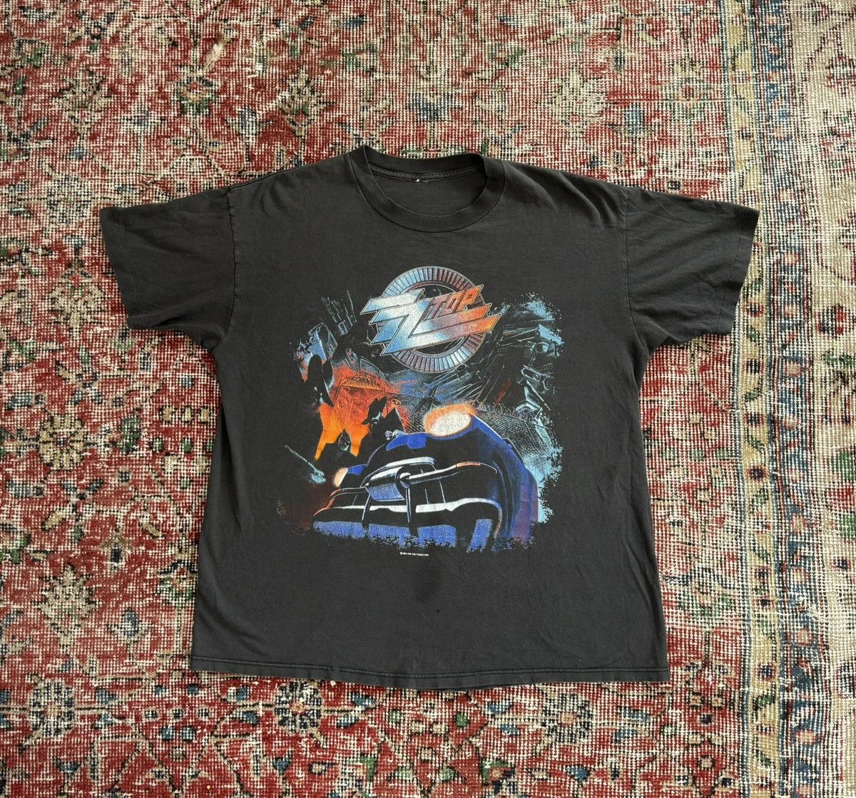 Vintage ZZ Top Recycler 1990 Tour Tee Shirt Size US M / EU 48-50 / 2 - 2 Thumbnail