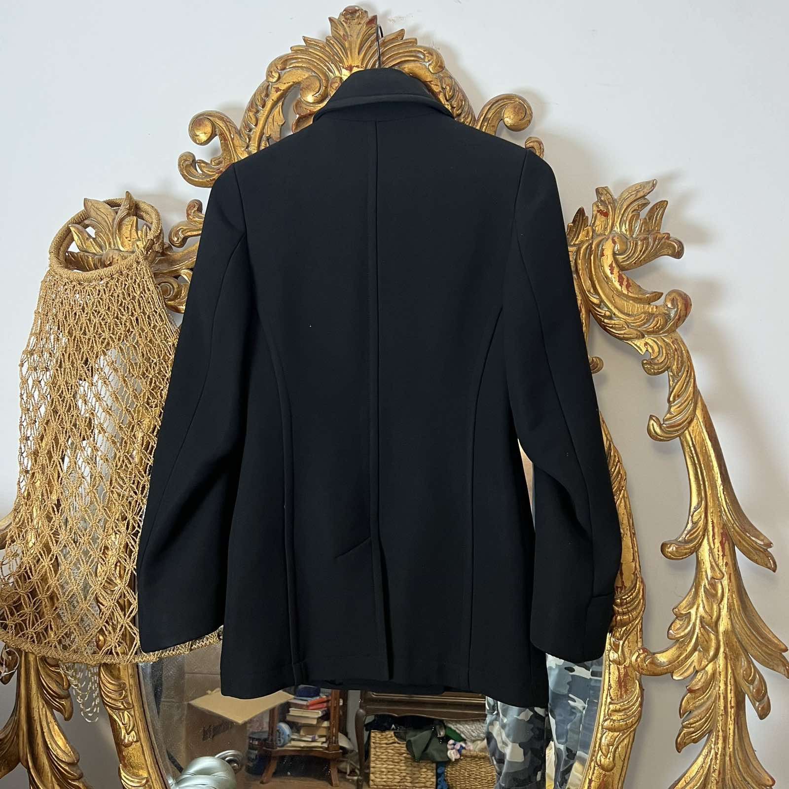 Dries Van Noten Dries Van Noten Black Jacket Sz 38 Size XS / US 0-2 / IT 36-38 - 2 Thumbnail