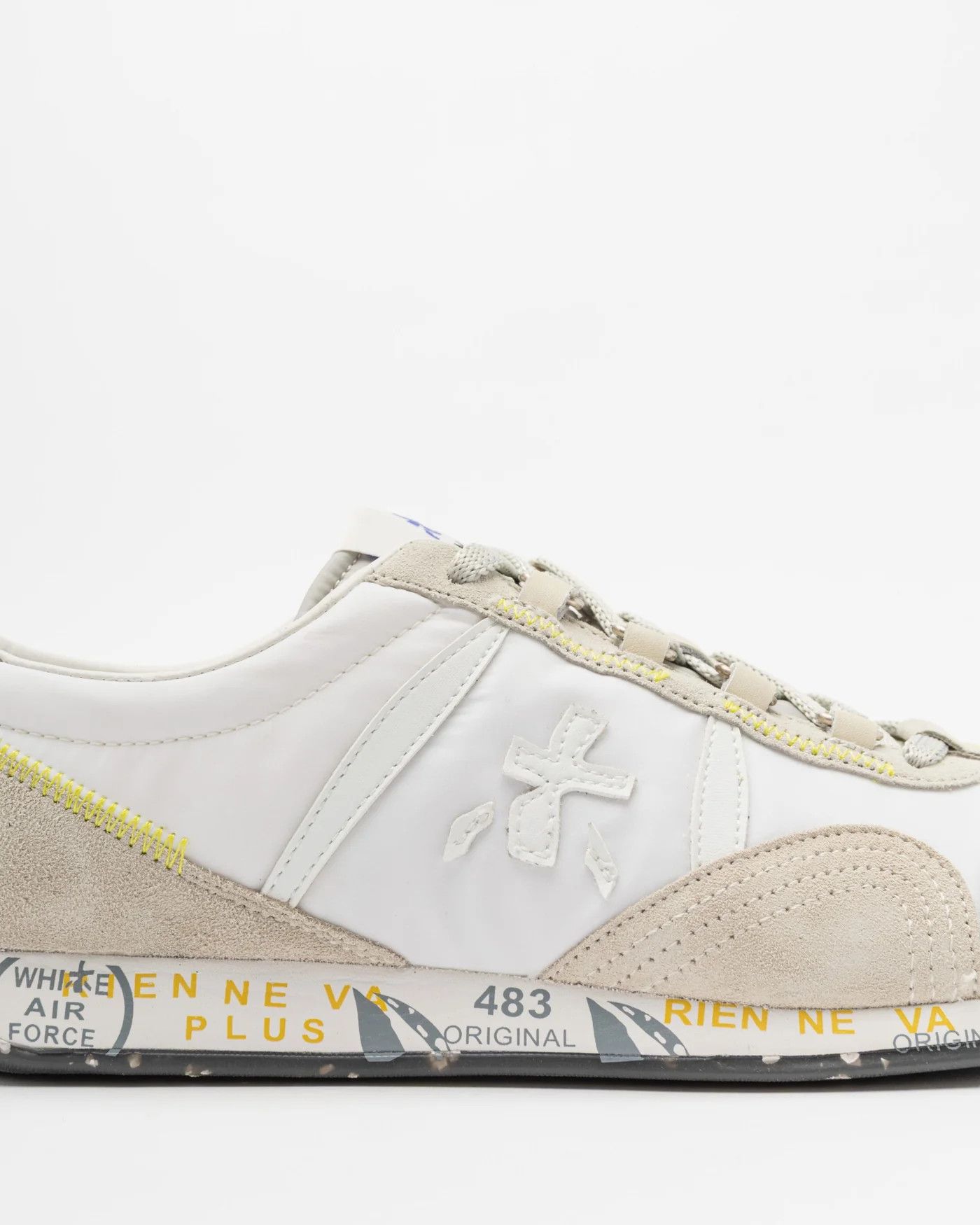 Premiata o1B3y1r0426 Low Top Running Sneakers in Multicolor Size US 8 / EU 41 - 3 Thumbnail