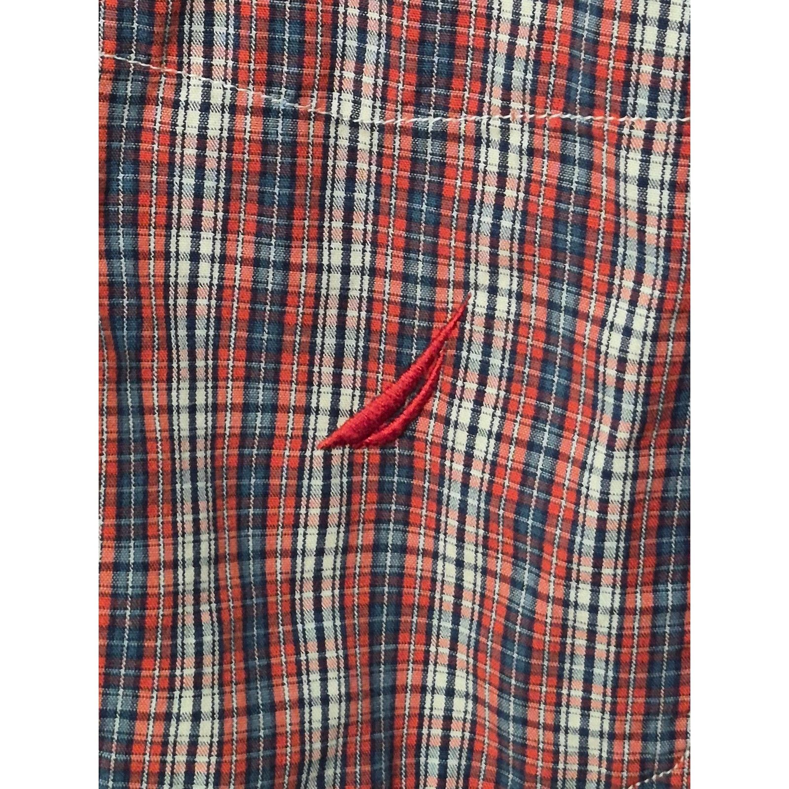 Nautica Nautica Men’s XXL Classic Fit Plaid Button-Down Shirt Size US XXL / EU 58 / 5 - 2 Thumbnail
