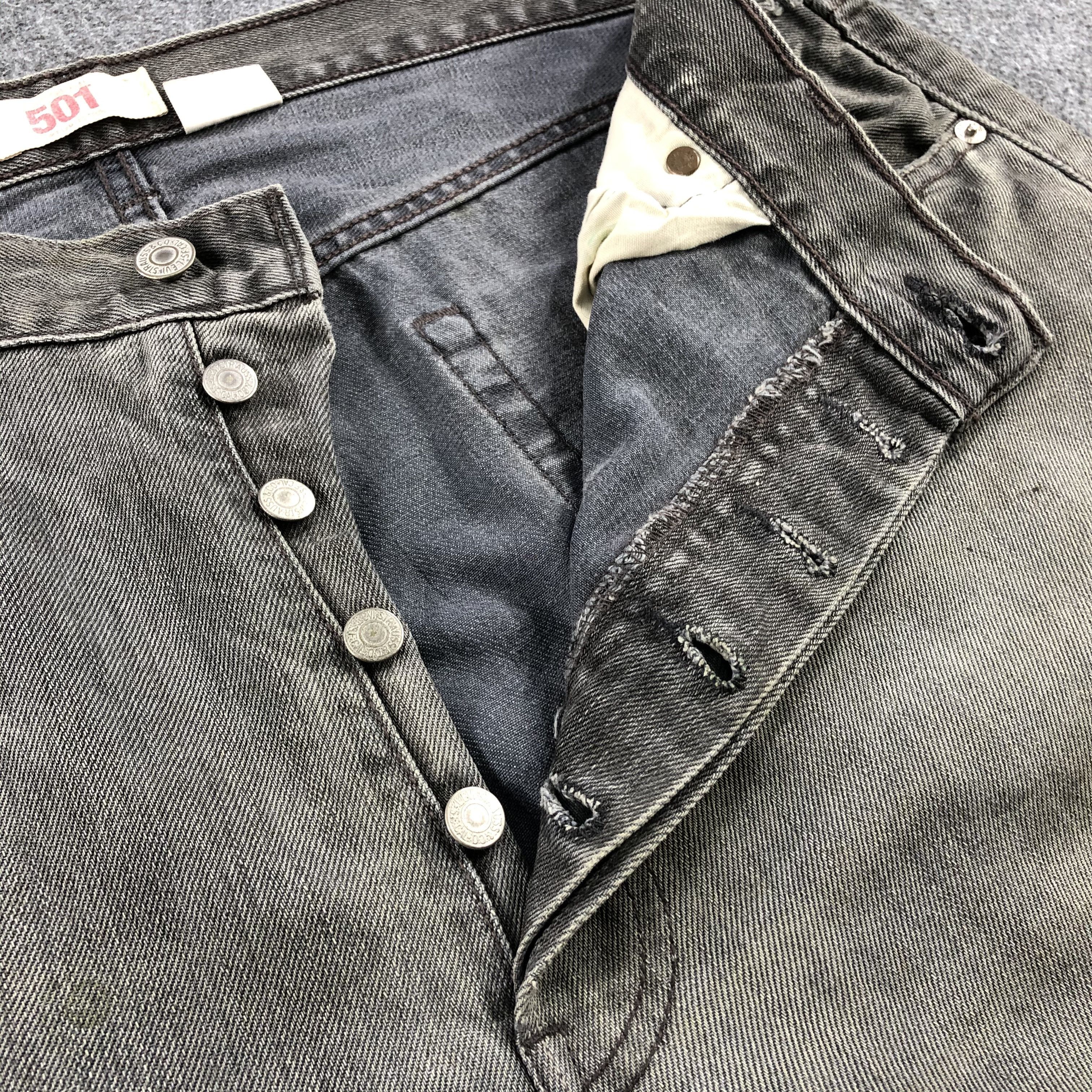 Levi's Vintage Levis 501 Earth Tone Jeans-J1612 Size US 39 - 10 Thumbnail