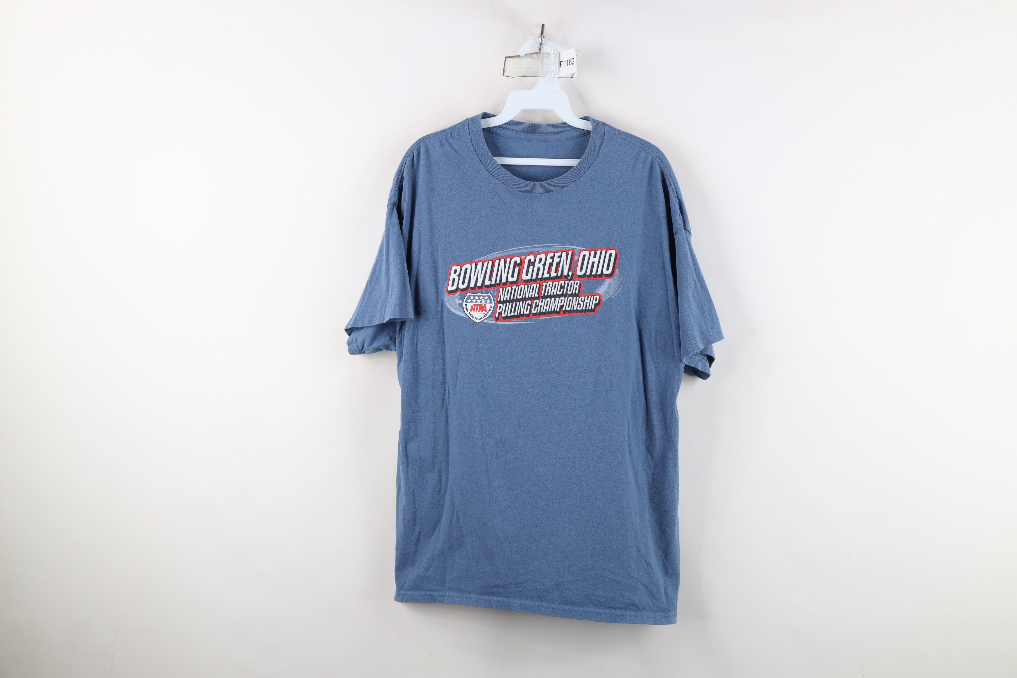 Vintage Y2K Tractor Pulling Championship Bowling Green T-Shirt Size US L / EU 52-54 / 3 - 1 Thumbnail