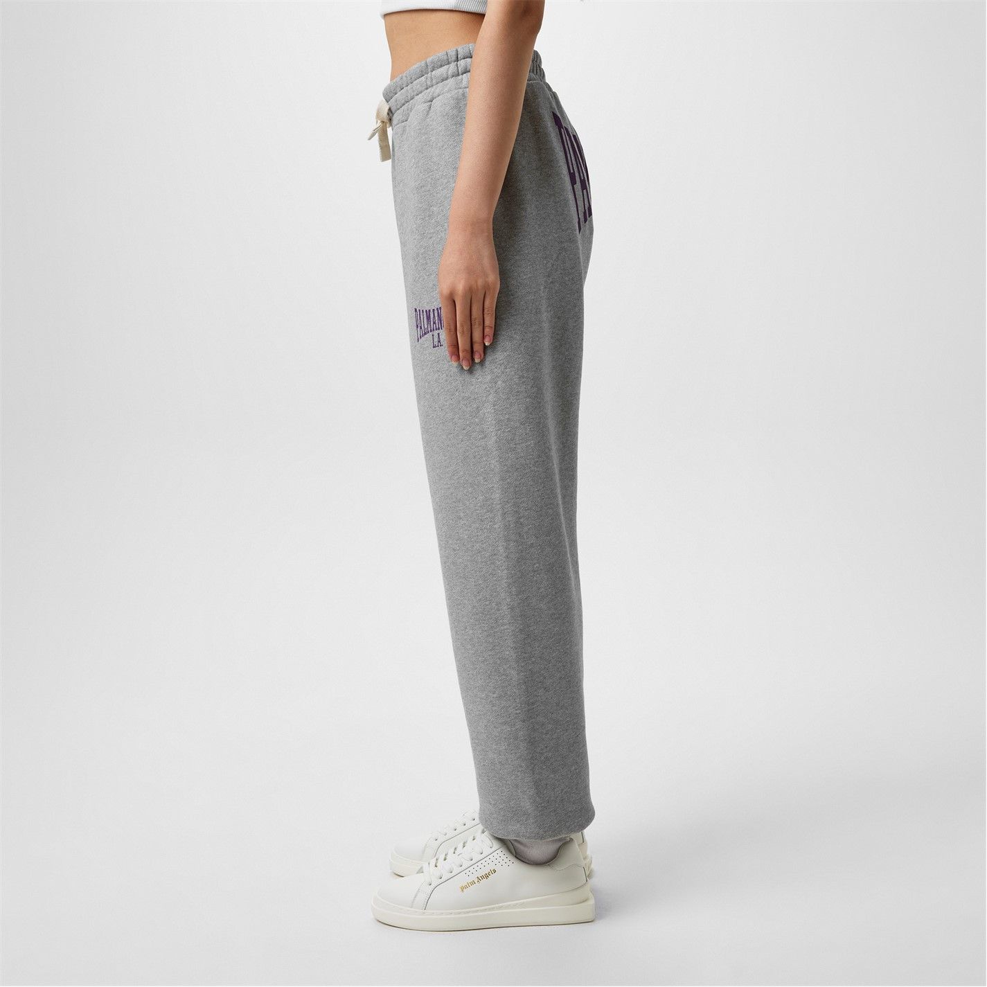 Palm Angels o1g2r1mq0325 Sweatpant in Grey Size 27" / US 4 / IT 40 - 4 Thumbnail