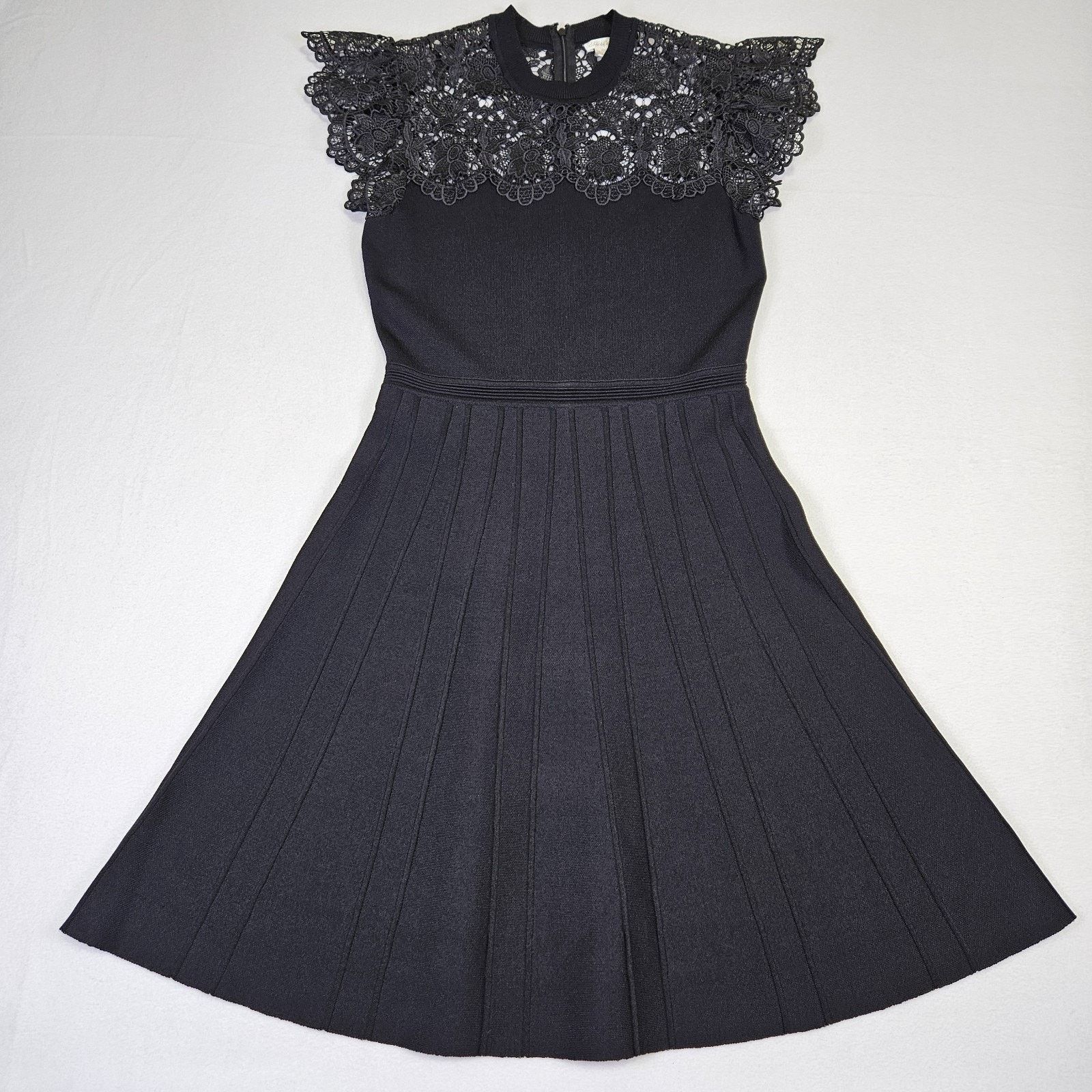 Other Shoshanna Sandra Dress M Black Whimsigoth Size M / US 6-8 / IT 42-44 - 19 Thumbnail