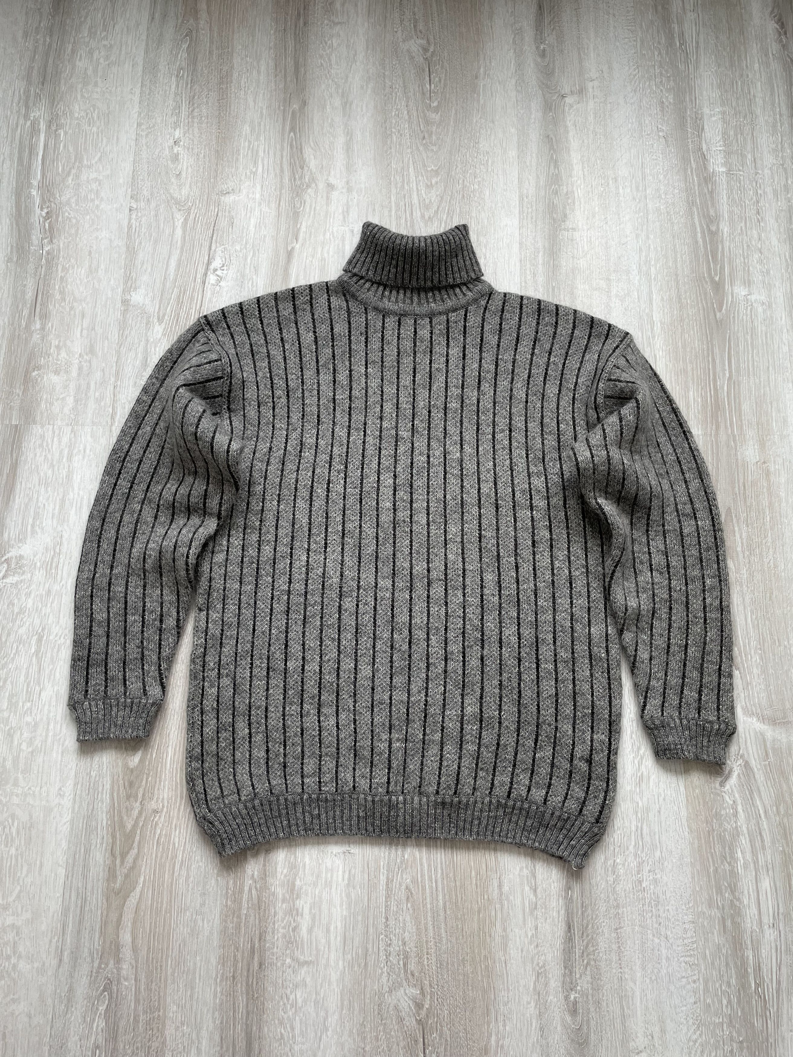 Other Vintage Oversized Knit Wool Sweater Higt Neck Size US M / EU 48-50 / 2 - 5 Thumbnail