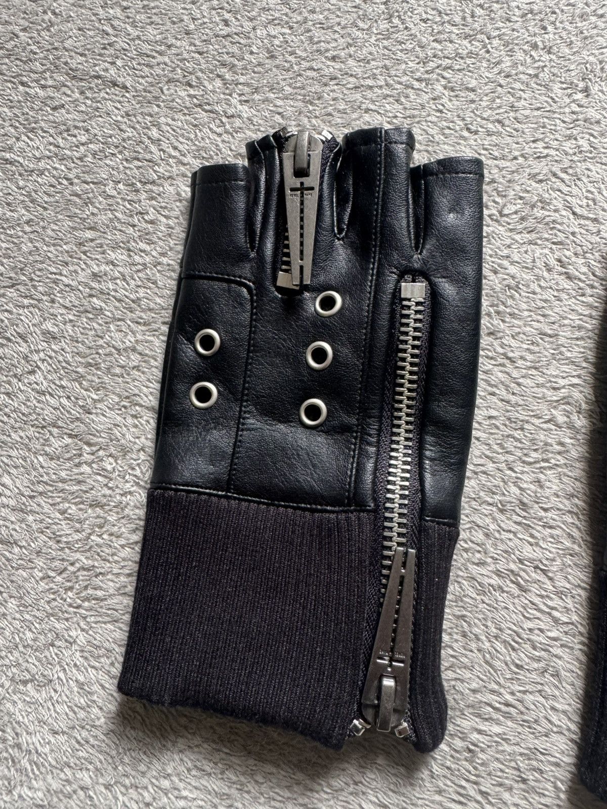 Other Rebel Wave | 25SS"Wor"Double Zip Structure Layered Gloves Size ONE SIZE - 2 Thumbnail