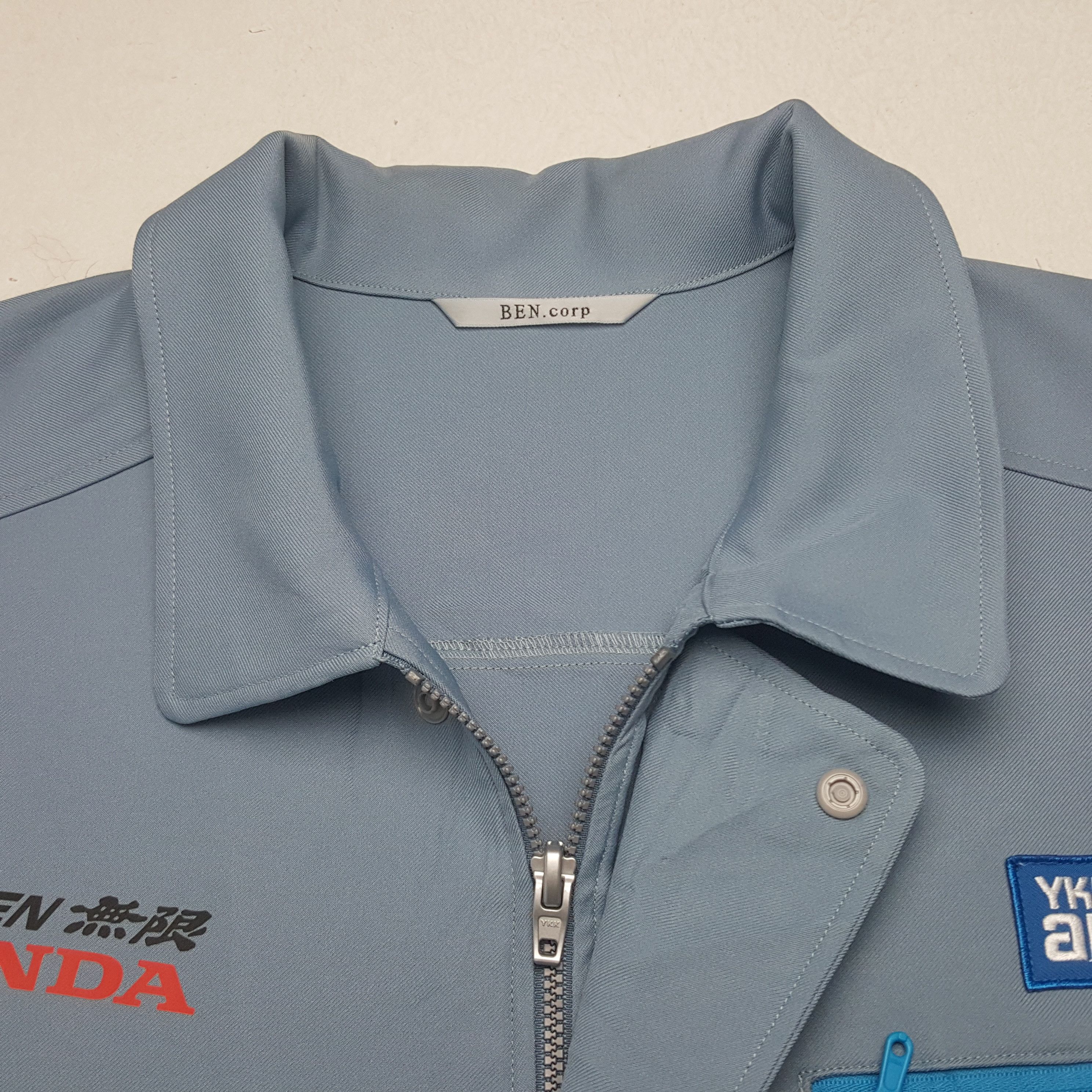 Honda × Vintage Vintage Mugen Honda Racing Custom Worker Uniform Jacket Size US L / EU 52-54 / 3 - 3 Thumbnail