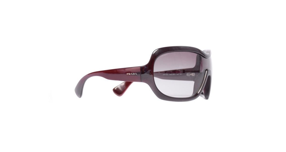 Prada Prada F/W2011 Oversized Glasses in Dark Brown Size ONE SIZE - 3 Thumbnail
