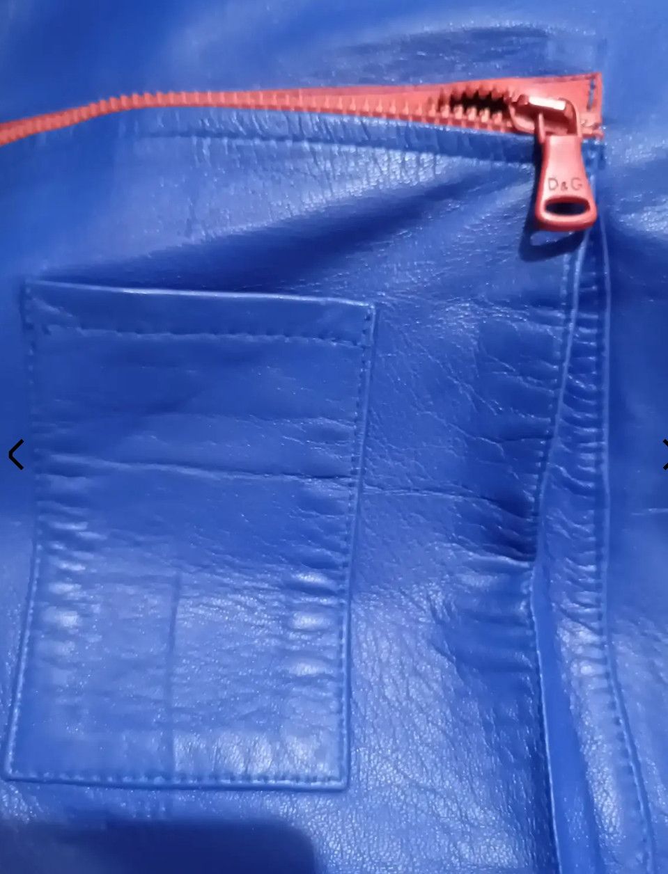 Dolce & Gabbana D&G Archive Genuine Leather Riders cargo pants Size US 34 / EU 50 - 4 Thumbnail