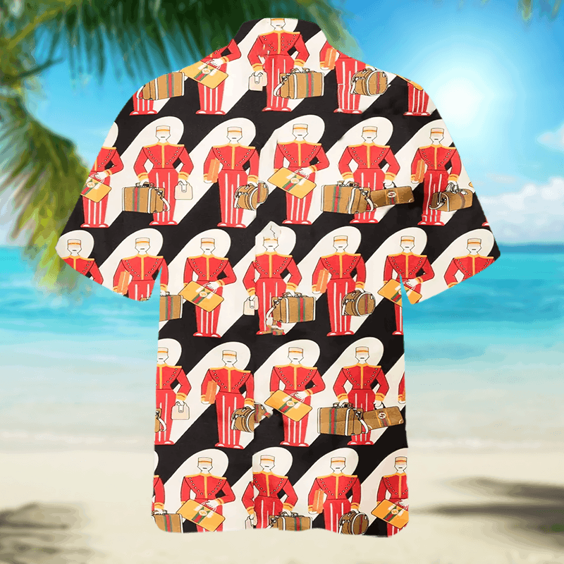 The Unbranded Brand × Vintage Graphic-Print Twill Shirt, Bold Art-Inspired Button-Up Size US L / EU 52-54 / 3 - 3 Thumbnail
