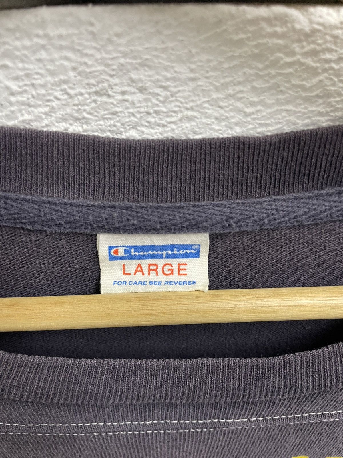 Champion Vintage Champion Sun Faded Distressed 3 Quarter Shirt Grunge Size US L / EU 52-54 / 3 - 7 Thumbnail