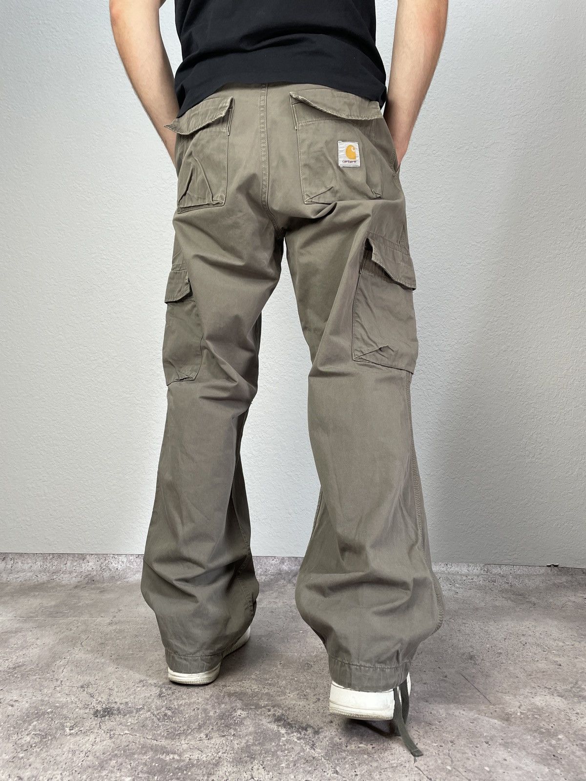 Carhartt Vintage Carhartt Cargo Pants Jeans 00s Style Baggy Fit Size US 32 / EU 48 - 4 Thumbnail