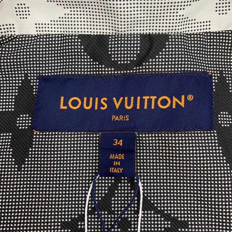 Louis Vuitton Louis Vuitton 23 grey logo full print hooded long sleeve z Size XXS / US 00 / IT 34 - 5 Thumbnail