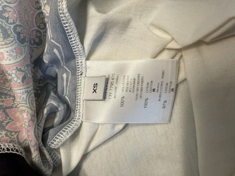 Givenchy Givenchy Short Sleeve T-Shirt with Silk Five-Star Pattern Size US XS / EU 42 / 0 - 4 Thumbnail