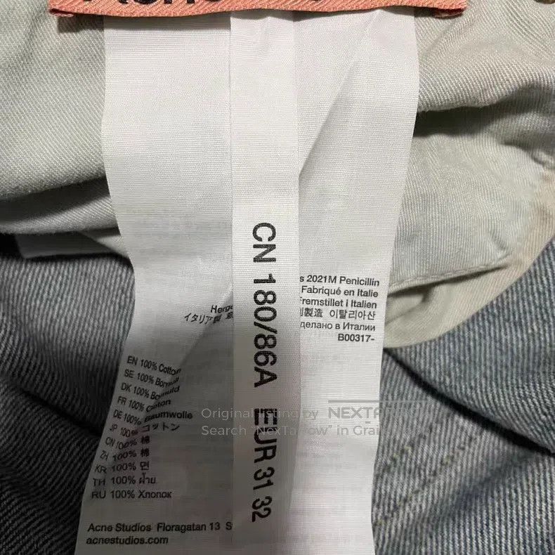 Acne Studios Acne Studios Dyed Ripped Denim Jeans Size US 31 - 4 Thumbnail