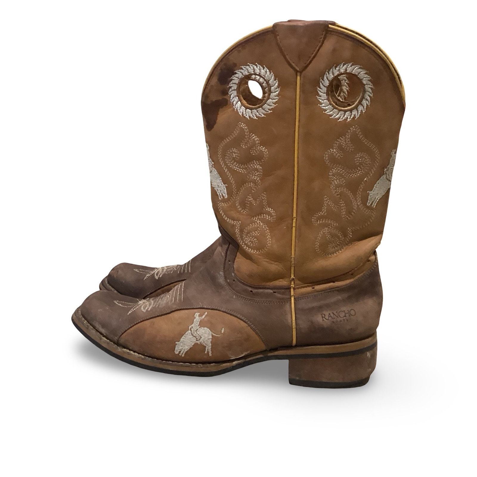 Other Rancho Pull On Western Boots Size US 8.5 / EU 41-42 - 5 Thumbnail