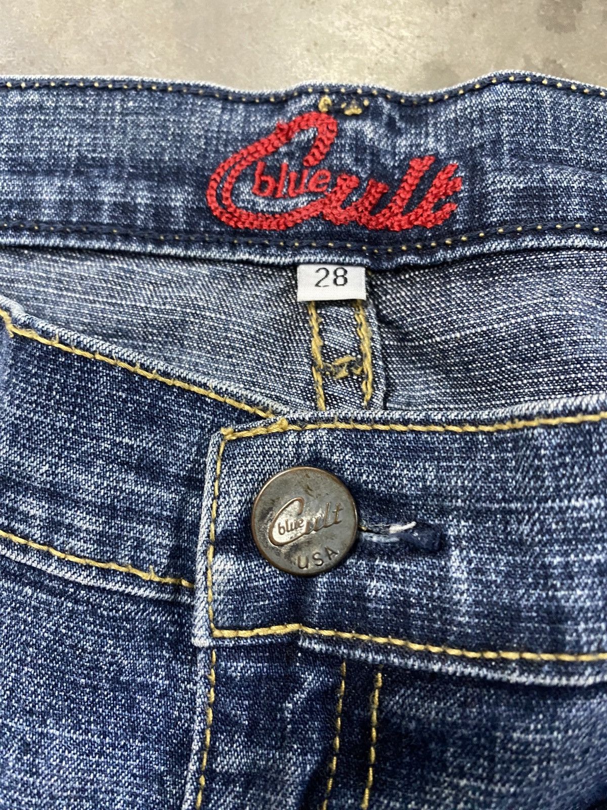 Cult Of Individuality × Vintage Flare Jeans Cult Vintage 90s Flared @212 Size US 28 / EU 44 - 4 Thumbnail