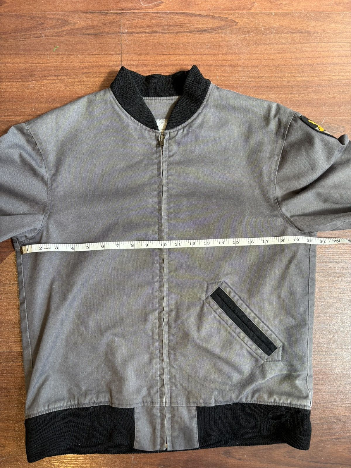 Vintage Vintage Faded 1970s West Point Cadet Store Bomber Jacket Size US M / EU 48-50 / 2 - 5 Thumbnail