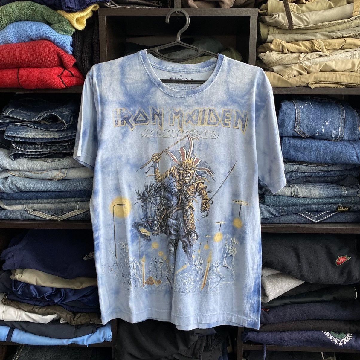 Band Tees Vintage Iron Maiden Big Graphic Logo rock band 00’s tee Size US S / EU 44-46 / 1 - 1 Thumbnail
