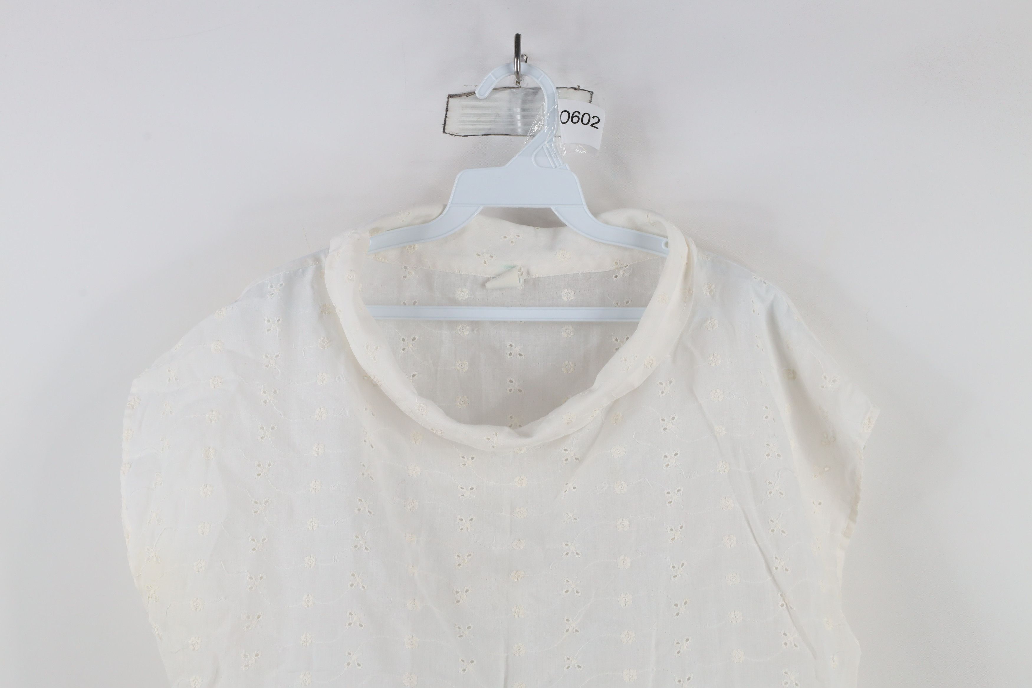 Vintage Vintage 80s Streetwear Cuffed Collar Dolman Sleeve Shirt Size XXL / US 16-18 / IT 52-54 - 2 Thumbnail