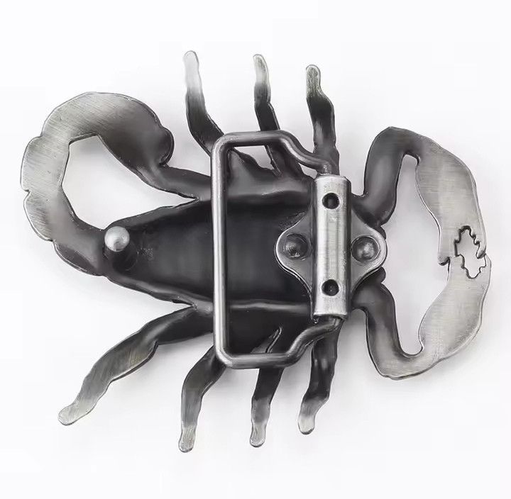Vintage Silver Scorpion Buckle Belt ( no belt ) Size ONE SIZE - 3 Thumbnail