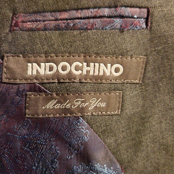 Indochino Indochino men's 100%wool sport coat jacket blazer 44R Size 44R - 4 Thumbnail