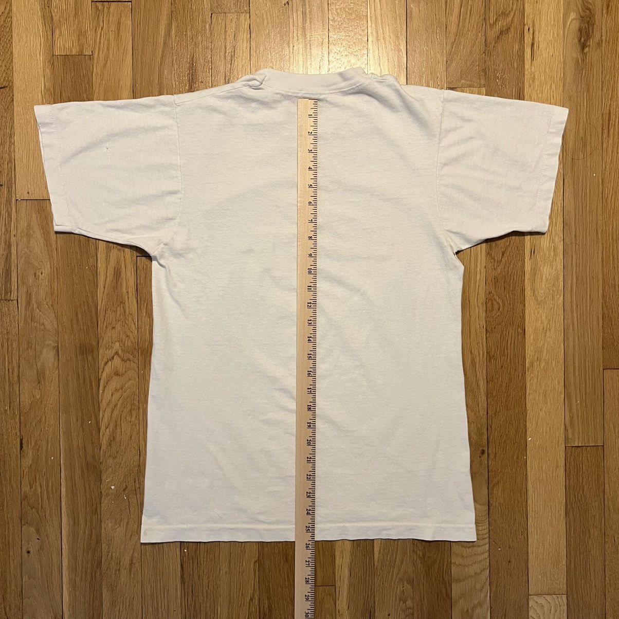 Vintage Vintage Triggerfish 80s Medium White T Shirt Size US M / EU 48-50 / 2 - 6 Thumbnail