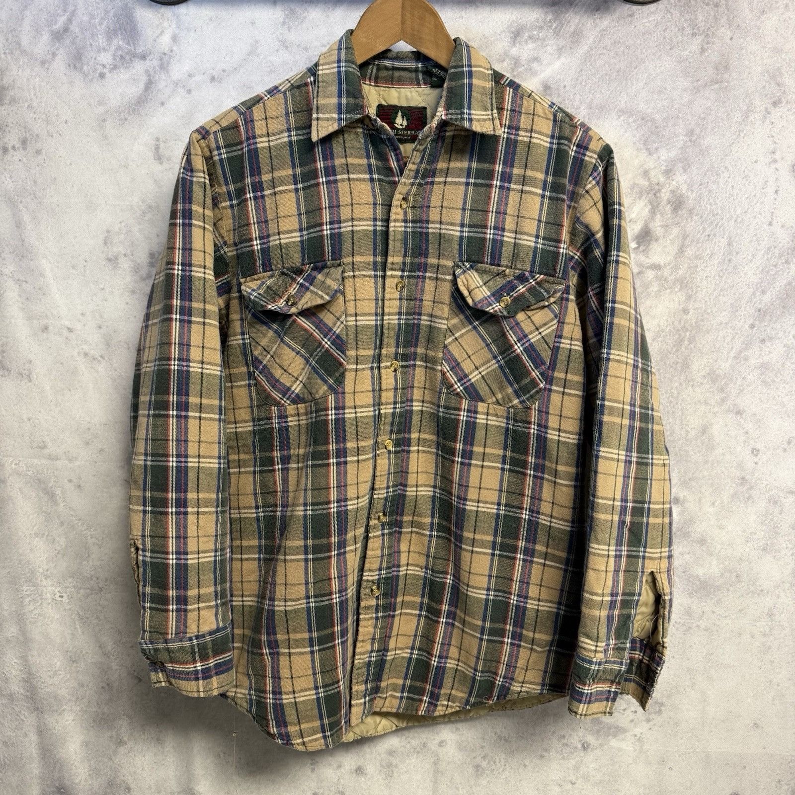 High Sierra Vintage High Sierra Mervyns Lined Flannel Shirt Mens Small L Size US S / EU 44-46 / 1 - 1 Thumbnail