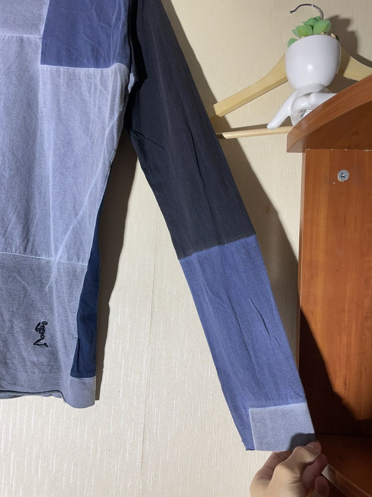 Japanese Brand × Vintage Religion Patchwork Japanese long sleeve Size US M / EU 48-50 / 2 - 6 Thumbnail