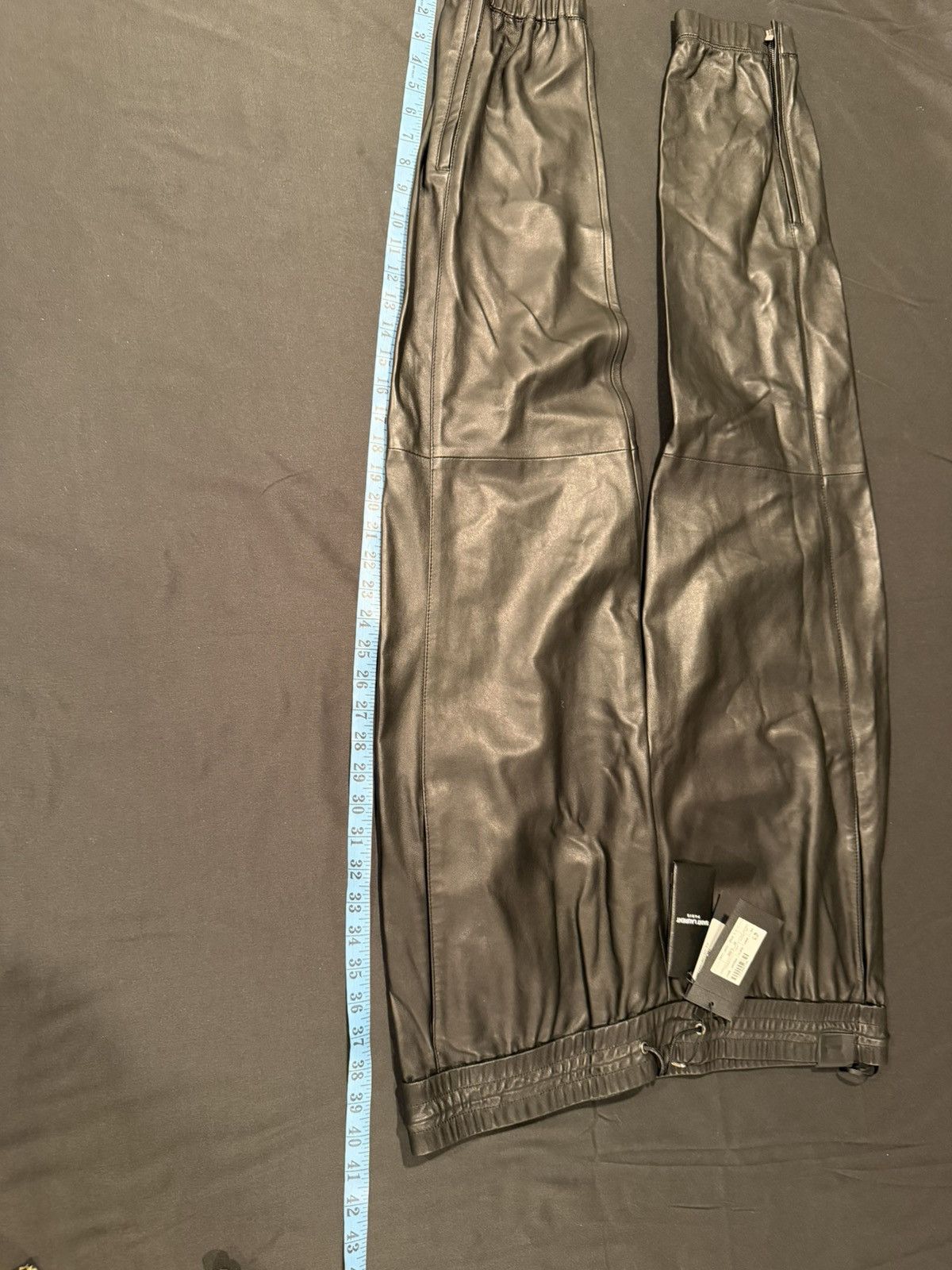 Saint Laurent Paris Saint Laurent mens leather joggers pants. 54/38. $4990 Size US 38 / EU 54 - 6 Thumbnail