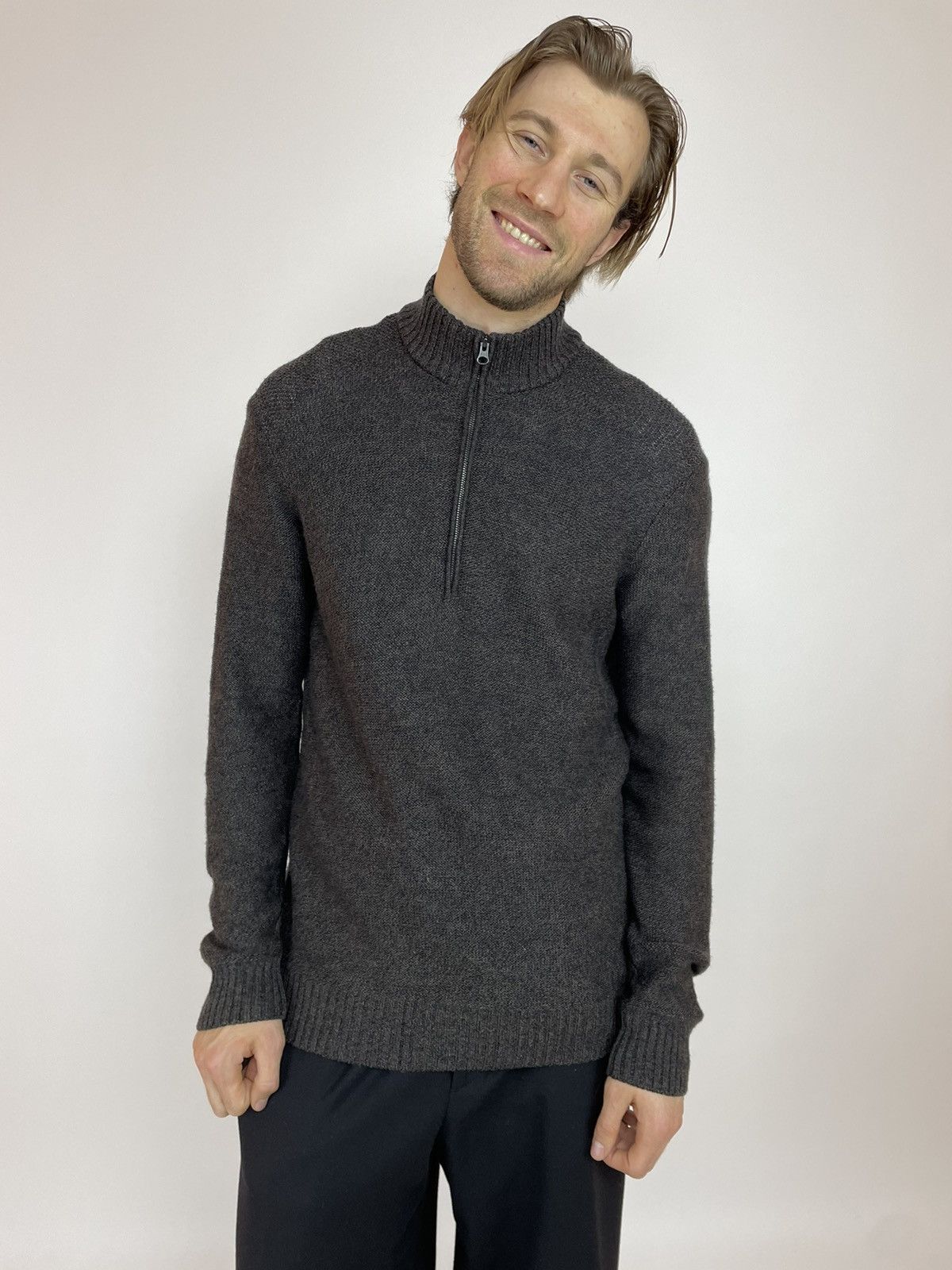 Icebreaker ICEBREAKER Half Zip Pullover Merino Wool Mens long sleeve Size US XXL / EU 58 / 5 - 1 Thumbnail