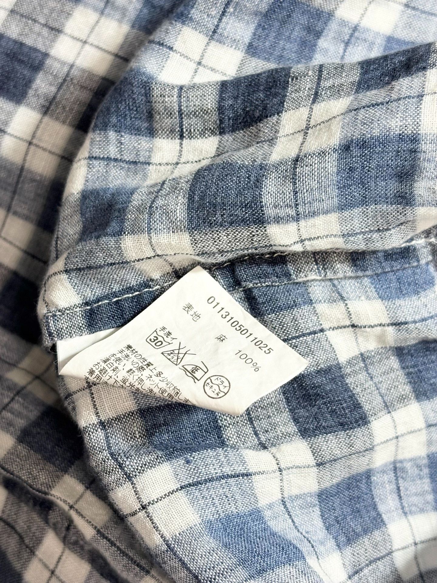Visvim VISVIM Linen Check Shirt Size US M / EU 48-50 / 2 - 5 Thumbnail